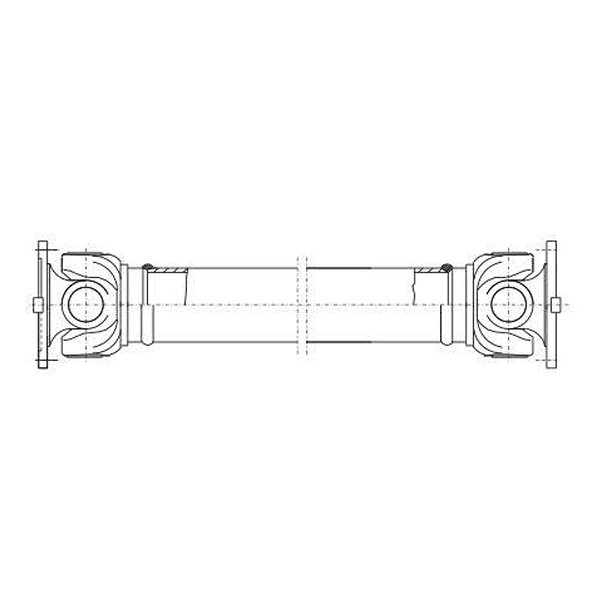 SWC WH型（無伸縮焊接型）整體叉頭十字軸式萬向聯(lián)軸器